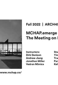 ARCH497 Prof Dirk Denison Andrew Jiang Jonathan Miller Vedran Mimica Students Ying Chang Trae Horne Parker Morii Sciolla Kellee Van Buren 1